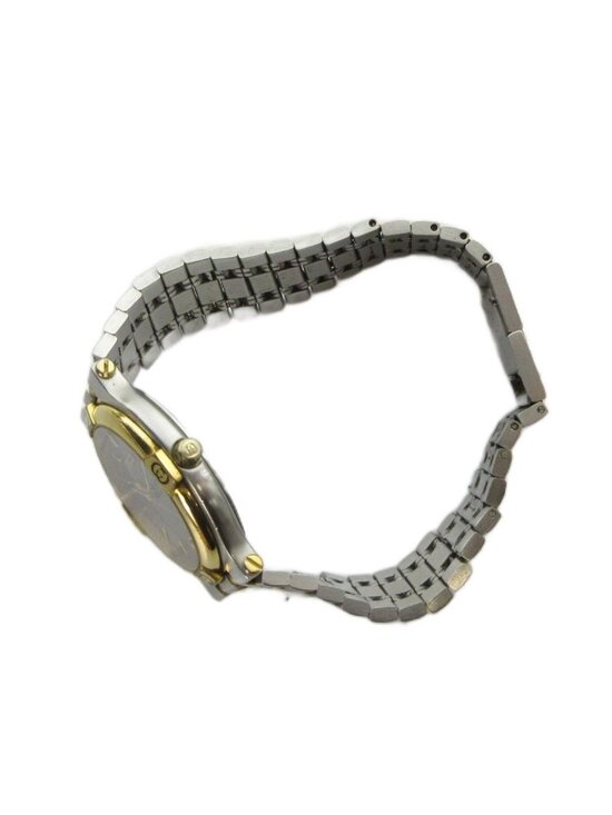 Gucci Watch Quartz Logo Carre Date Silver Color Gold main image 5
